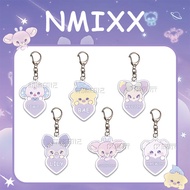 NMIXX MIXXFFY Flash Keychain Acrylic Pendant Accessories Accessories Merchandise Ai