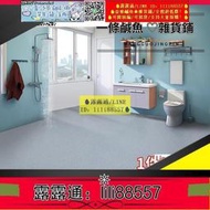 地板地板貼紙 衛生間防水地貼浴室地面翻新防滑地板革耐磨加厚地膠商用瓷磚貼紙統編