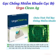 Gạc Chống Nhiễm Khuẩn Cục Bộ Urgo Clean Ag Kt 10x10Cm
