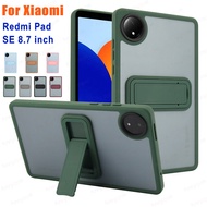 Stand Case for Xiaomi Redmi Pad SE 4G 8.7 Inch Acrylic Frosted Hard Shell Cover Funda with Bracket f