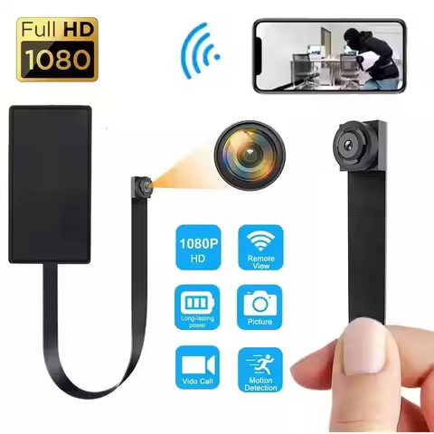 HD 1080P WiFi Camera DIY Portable Mini Camera Infrared Night Vision Motion Detection Support Remote 