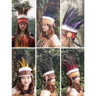 Dayak Traditional Hat | Papuan Hat | Irian Jaya Hat | Carnival Hat