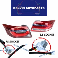 TOYOTA VIOS TAIL LAMP SPEC FS / 3.5 MODEL SOCKET ONLY