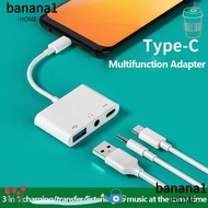 BANA Type-C to 3.5m Tablet Headphone 3 in 1 Data Transmission