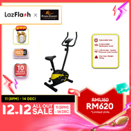 Fitness Concept: DQUE Upright Exercise Bike with 8 level Resistance 5kg Flywheel [Online Exclusive](
