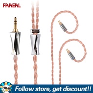 Faaeal Hibiscus Cable Pro Streamlined Mirror Design 3.5/4.4mm Straight Plug Options Headset Wires Wi