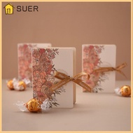 SUER 5pcs Packing Box Flower Box Creative Kraft Paper Creative Gift Box Gift Box