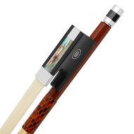 Busur Biola Kayu Brazil Dua Mata Ikan Ekor Busur Biola Busur Bulat Skala Busur Corak Busur Biola 1/4