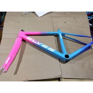 Elves Avari XS carbon road bike frameset 700c Used less than a month - got slight crack at the frame