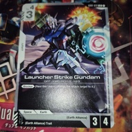 [ENGLISH] Launcher Strike Gundam GD01 072 Uncommon Gundam Trading Card