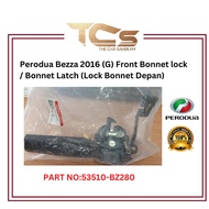 Perodua Bezza 2016 (G) Front Bonnet lock / Bonnet Latch (Lock Bonnet Depan) 53510-BZ280