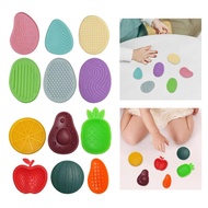 [xdnblun] 6x Silicone Sensory Fidget Toys Quiet Fidget for Stocking Stuffers Classroom