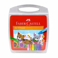 Faber Castell 24-Color Crayon Faber Castell Hexagonal Oil Pastel/
