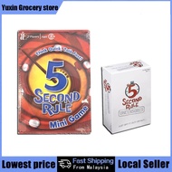 Board Game 5 Second Rule Junior/ Uncensored Just Spin it Out Family Game Funny Toy
