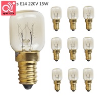 10pcs 15W/25W E14 220V 300 độ chịu nhiệt độ cao lò vi sóng/lò bóng đèn