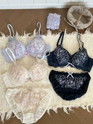 日本🇯🇵LoveRan 功能內衣，日本內衣，收肉，聚攏，胸圍，bra set ，內衣套裝
