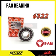 KAIII 1 PCS CRANKSHAFT RACING BEARING FAG FIBER GERMANY 6322 WAVE125 WAVE110 DASH HIGH SPEED