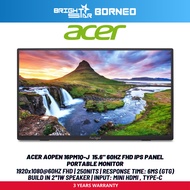 ACER AOPEN 16PM1Q-J Portable Monitor 15.6" 60HZ FHD IPS Panel Monitor