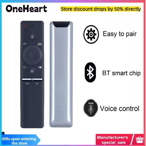 Voice Replacement Remote Control Sub For Samsung Smart TV BN59-01242A RMCSPK1AP1 BN59-01241A UN55KS8