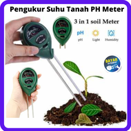 Marege Alat Pengukur PH Tanah Tanaman Pengukur Kelembaban Tanah Soil Moist pH Alat Pengukur Kelembapan Tanah Intensitas Cahaya Matahari Pengukur 3 in 1 Kelembaban Tanah Soil Moist PH Analyzer Alat Deteksi Zat Hara Tanah Kebun