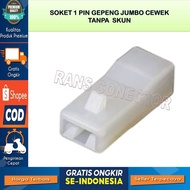 JUMBO 1 PIN SOCKET FEMALE FUSIBLING SOCKET 1 PIN SOCKET JUMBOSkun - WITHOUT Skun
