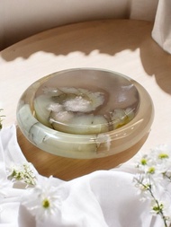 櫻花瑪瑙手鐲 瑪瑙手鐲稀有翠綠草原冰紫灰底正鐲套鐲57-58可戴