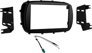 IMC Audio Antenna Adapter and Metra 95-6535B Compatible with Fiat 500X 2016-2022 ISO Double DIN Inst