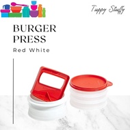 Tupperware Burger Press set (1)- red white | Original tupperware Burger Extractor