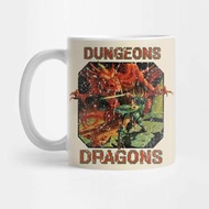 GLASS Mug | Gift | Hampers | Vintage dungeons and dragons Dungeons And Dragons Mug