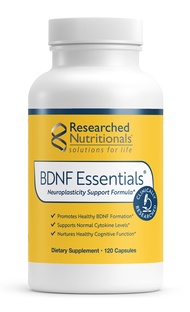 BDNF Essentials - Cognitive Supplement - Brain Health & Neuroplasticity Support Formula with Organic