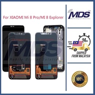 XIAOMI MI 8 PRO LCD DISPLAY LCD DIGITIZER BLACK OLED NO FINGERPRINT BUT SUPPORT FINGERPRINT for mobi