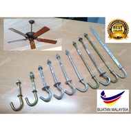 FAN HOOK 3" 4" 5" 6" 7" 8" 10" 12" INCHES
