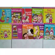 Series 1 Kindergarten PAUD Children's Books Learn to Read GafaBaca Gafa Read Children's Story Books