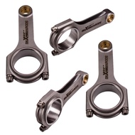 4pcs Connecting Rods for Isuzu Wizard 2.6L 4ZE1/Trooper 2.6L 4ZE1/Amigo 2.6L 4ZE1/Rodeo 2.6L 4ZE1/Pi