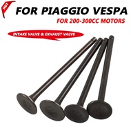 For Vespa Piaggio BV250 MP3 250 GT200L BV200 GTS GTV 250ie 300IE Super GT60 Motorcycle Engine Valve 