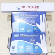 Sensi NITRILE DISPOSABLE GLOVES POWDER FREE Contents 40/multipurpose NITRILE GLOVES