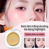 JUELREOU-Sparkling cream blush/Long-lasting color-changing cream blush/Brightening cream blush