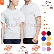 🌸READY STOCK🌸Couple T-shirt Short sleeved Crew neck T-shirt female summer slim Lovers t-shirt wild b