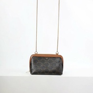 二手Celine 貝殼包 經典老花款