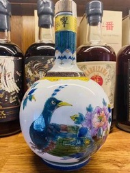 香港實體店收購 響 HIBIKI-21 YEAR OLD-九谷焼 色絵華王瑞鳥文瓶竹鶴 響 30年 17年 12年 白州 山崎 響 輕井澤 余市 竹鶴 羽生 秩父 倉吉 鳥取 百事吉 收購 洋酒 紅酒