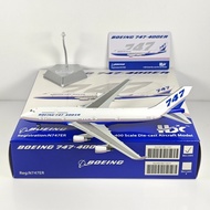 HX Models B611601 1: 400 Boeing Original Factory B747-400 N747ER Alloy Model