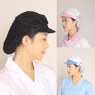 Elastic Soft Breathable Dust-proof Cap Kitchen Restaurant Chef Unisex Cook Hat Barista Cap F3t9