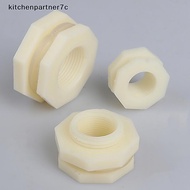kit7c ABS 1/2" 3/4" 1" Thread Water Tank Connector Pipe Fitting For Fish Tank Aquarium KNE