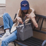 【時髦經典🪩】 Goyard Saint Louis PM 海軍藍 托特包（代購9萬多）