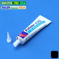 HITAM Kafuter K-704 B 45gr Black Waterproof Component Seal Sealer K704 Rubber Glue