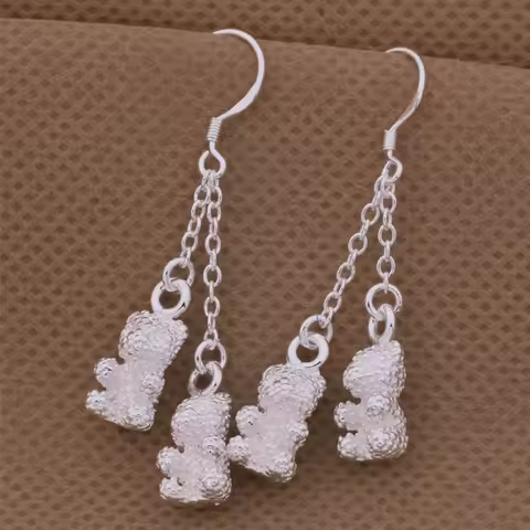 wholesale women's earrings 925 silver Fashion jewelry errrings WE-365