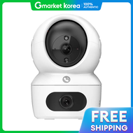 Wireless Cctv Dual Home Cam H7C Dual 4Mp Sim Card Indoor Security Dome Camera