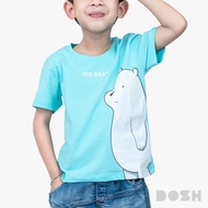 DOSH KIDS T-SHIRTS WE BARE BEARS เสื้อยืดคอกลมเด็ก DBBBT5025-GR