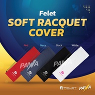 Felet Fleet Badminton Raket Racket Racquet Soft Cover (Kain Baldu) Can Hold 2-3 Racquet Full Cover