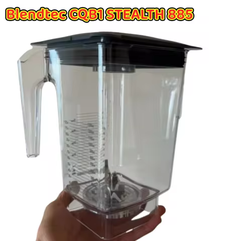 Blender container for Blendtec CQB1 STEALTH 885 replacement (Cup body + knife + lid）